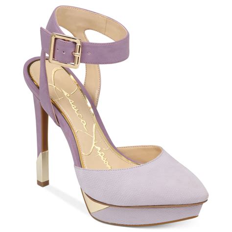 ankle strap platform pumps